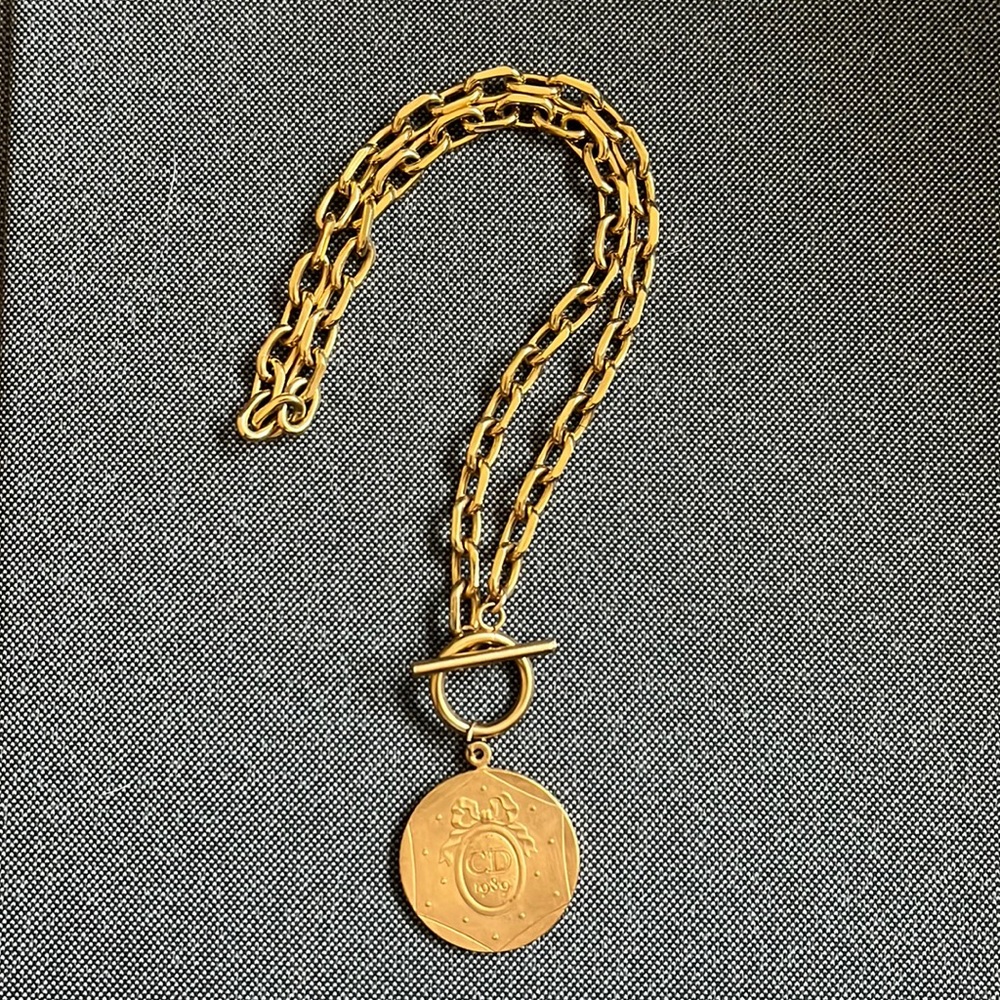 Vintage Repurposed Dior Necklace by Marhabra Jewelry